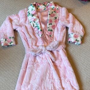 Swankie Blankie Blush Rose Kids Pajama Robe